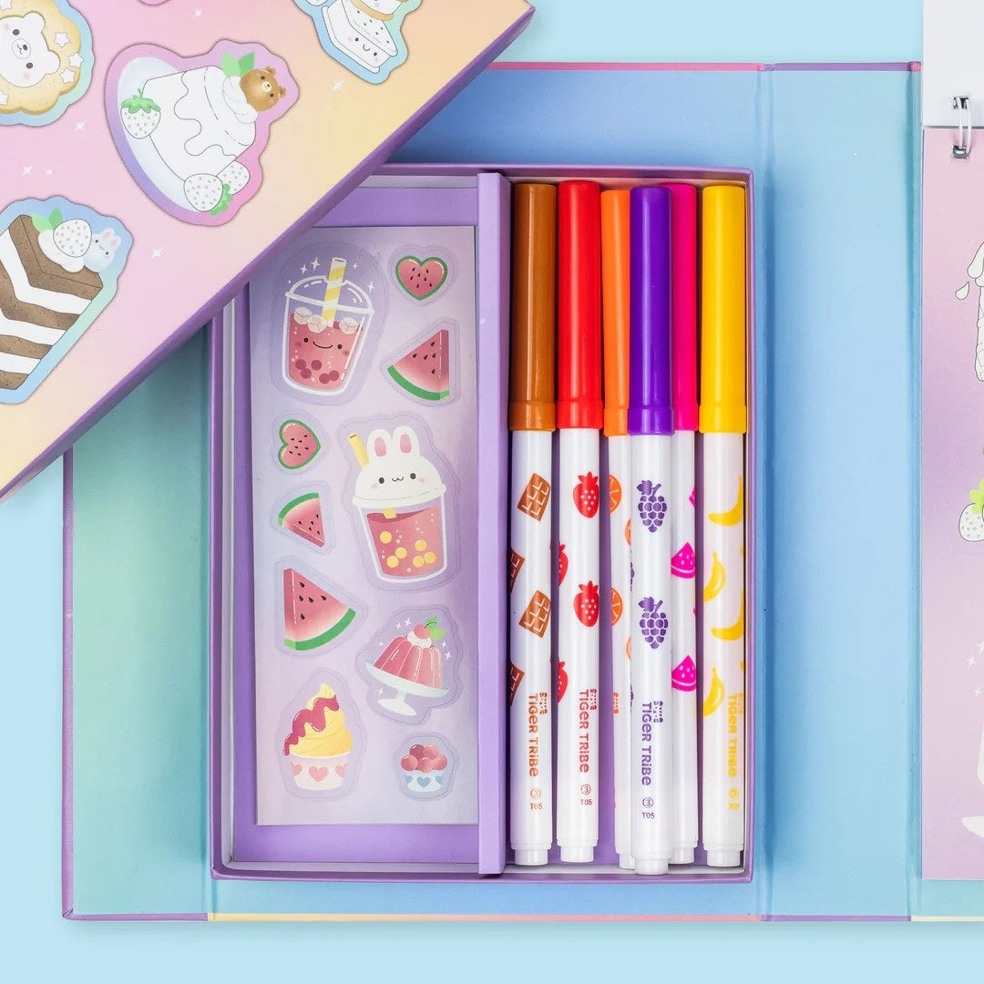 Scented Stacks Of Stickers (Dreamy Desserts)