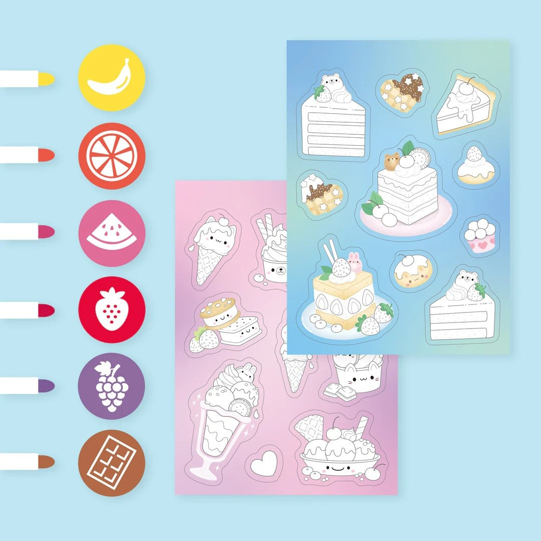 Scented Stacks Of Stickers (Dreamy Desserts)