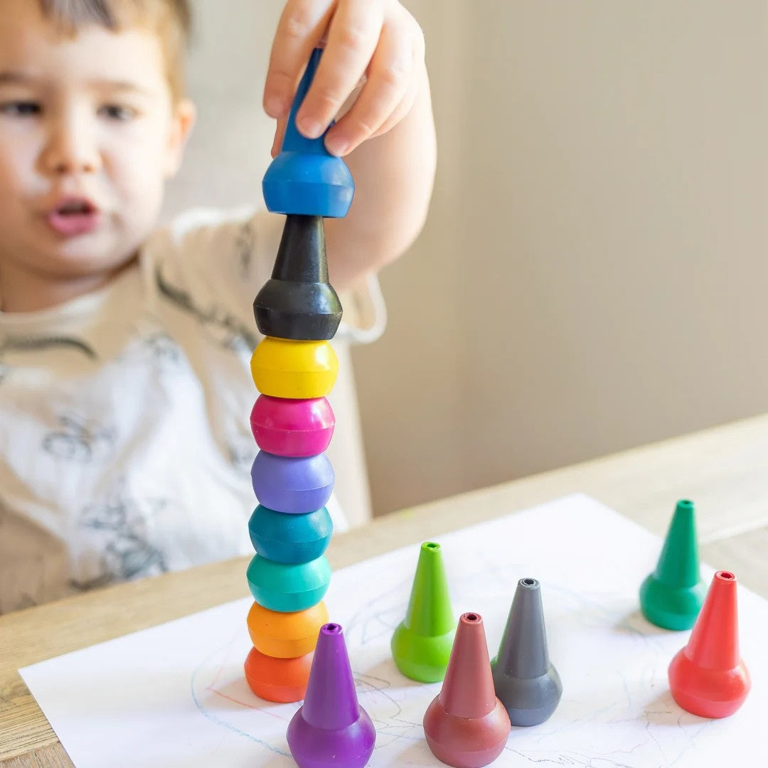 Stackable Crayons - Retro Rainbow