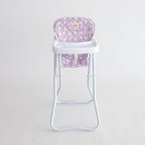 Doll Highchair (Lilac Daisy)