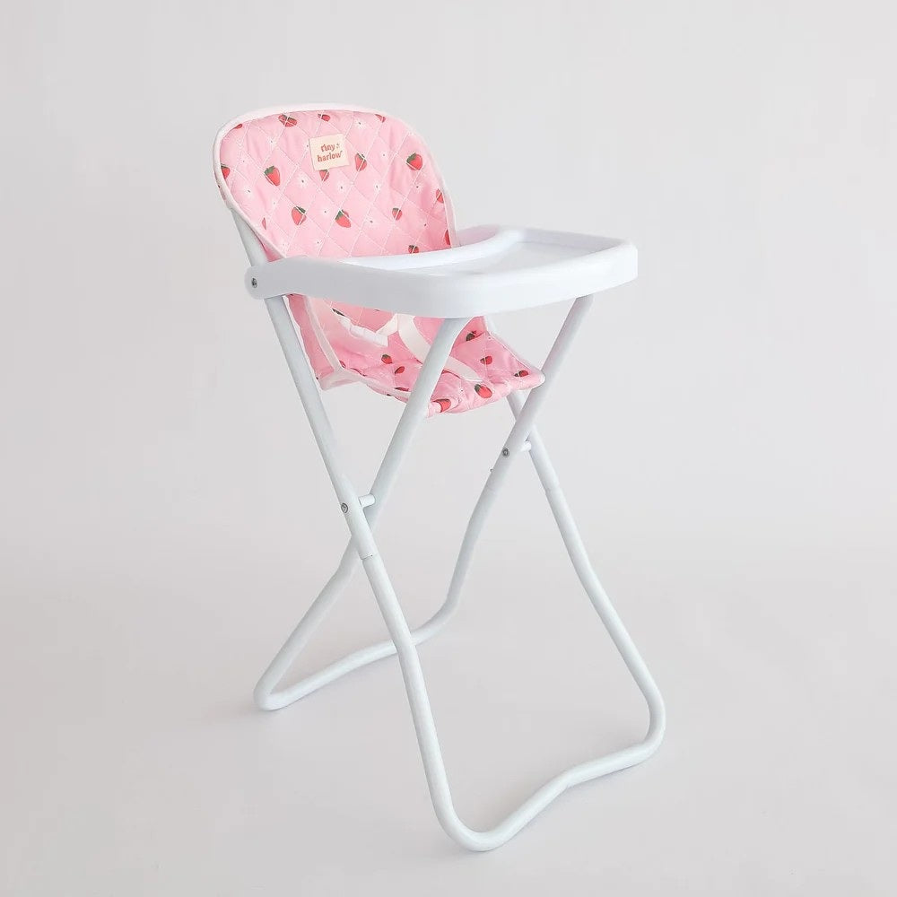 Doll Highchair (Strawberry Picnic)