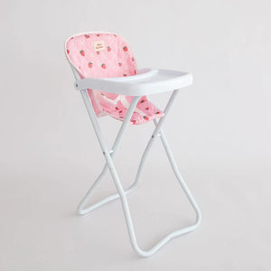 Doll Highchair (Strawberry Picnic)