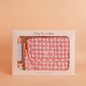 Tiny Nurturers Set (Pink Gingham)