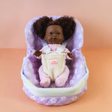 Dolls Car Seat Capsule (Lilac Daisy)