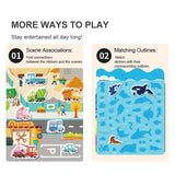 Mideer Reusable Jelly Sticker Set - Aquarium