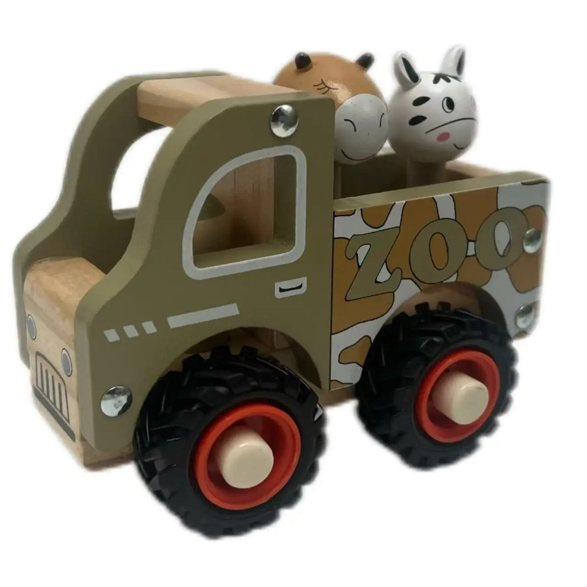 Wooden Zoo Truck