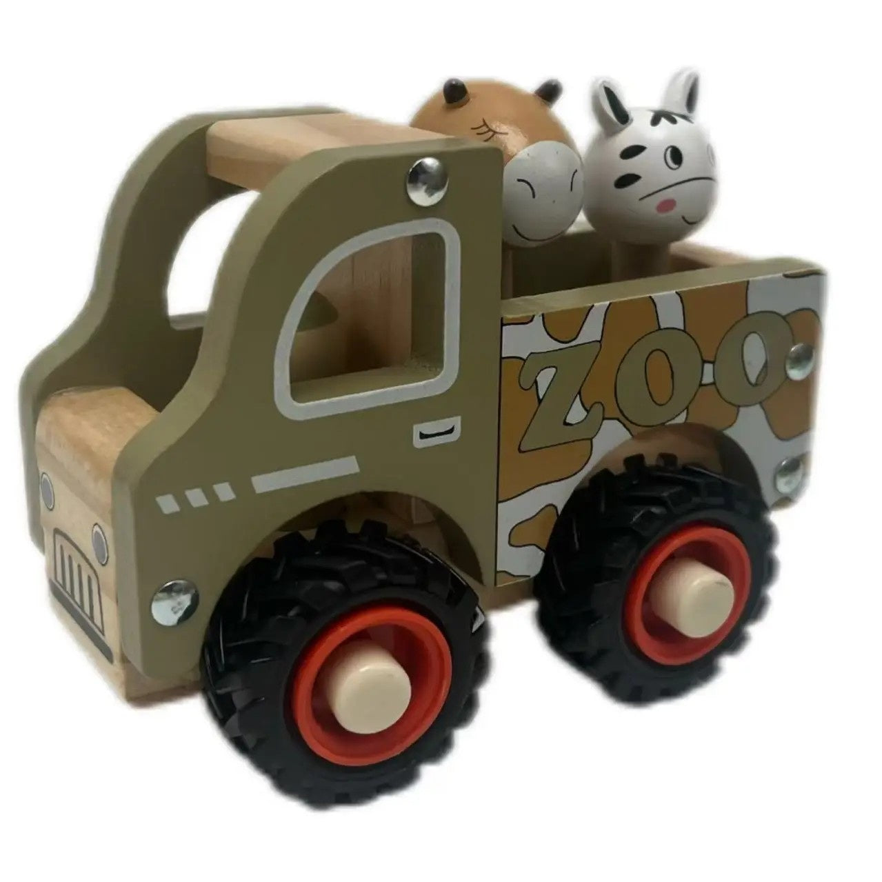 Wooden Zoo Truck