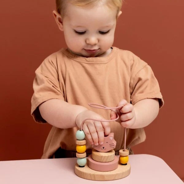 Wooden Beads Maze - Mrs Cat