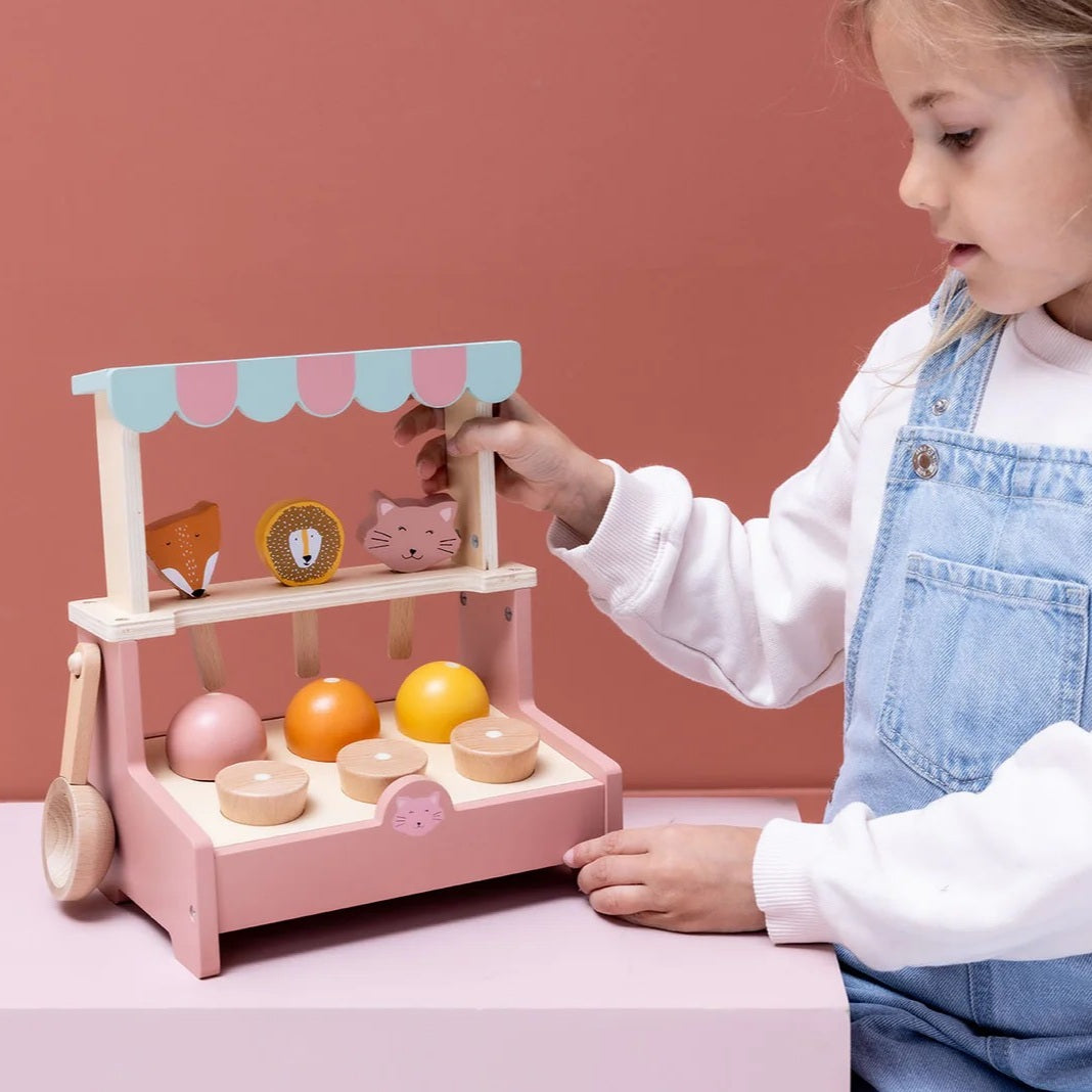 Wooden Ice Cream Shop