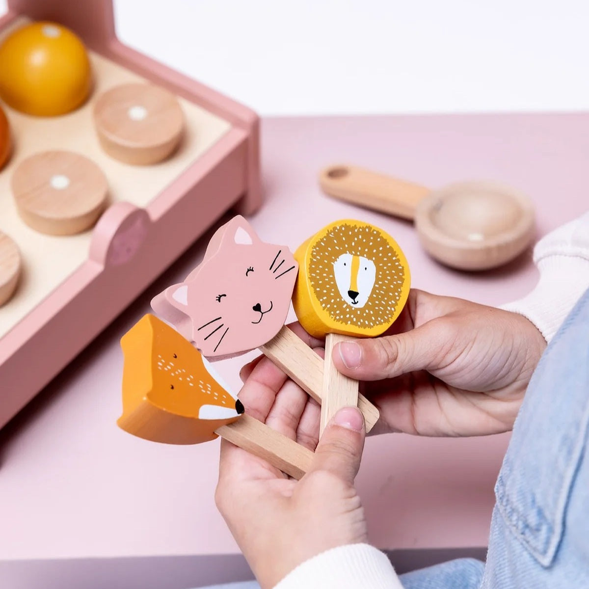 Wooden Ice Cream Shop