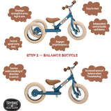 Steel 2 in 1 Trybike (Vintage Blue)