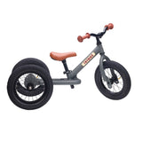 Steel 2 in 1 Trybike (Grey/Brown Trims)