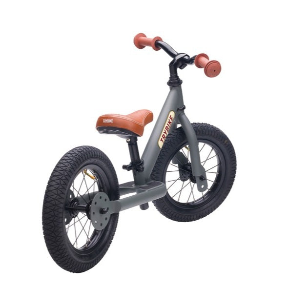 Steel 2 in 1 Trybike (Grey/Brown Trims)
