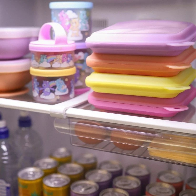 Sandwich Pouches (Fuchsia & Lemon)