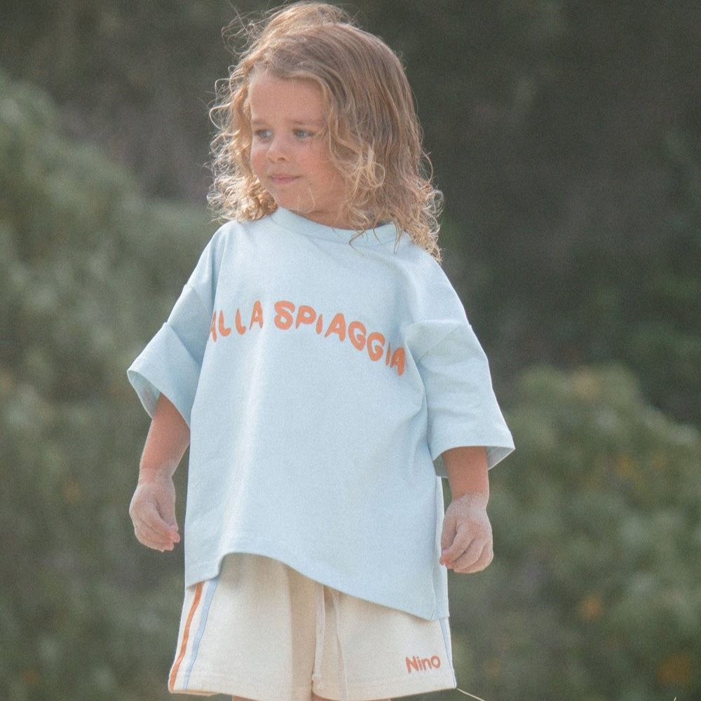 Alla Spiaggia Tee (Mist)