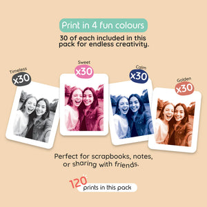 Print Pack 120 Prints (Model P2)