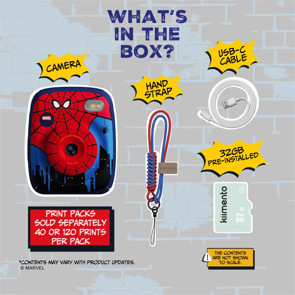 Spiderman Print Pro Camera