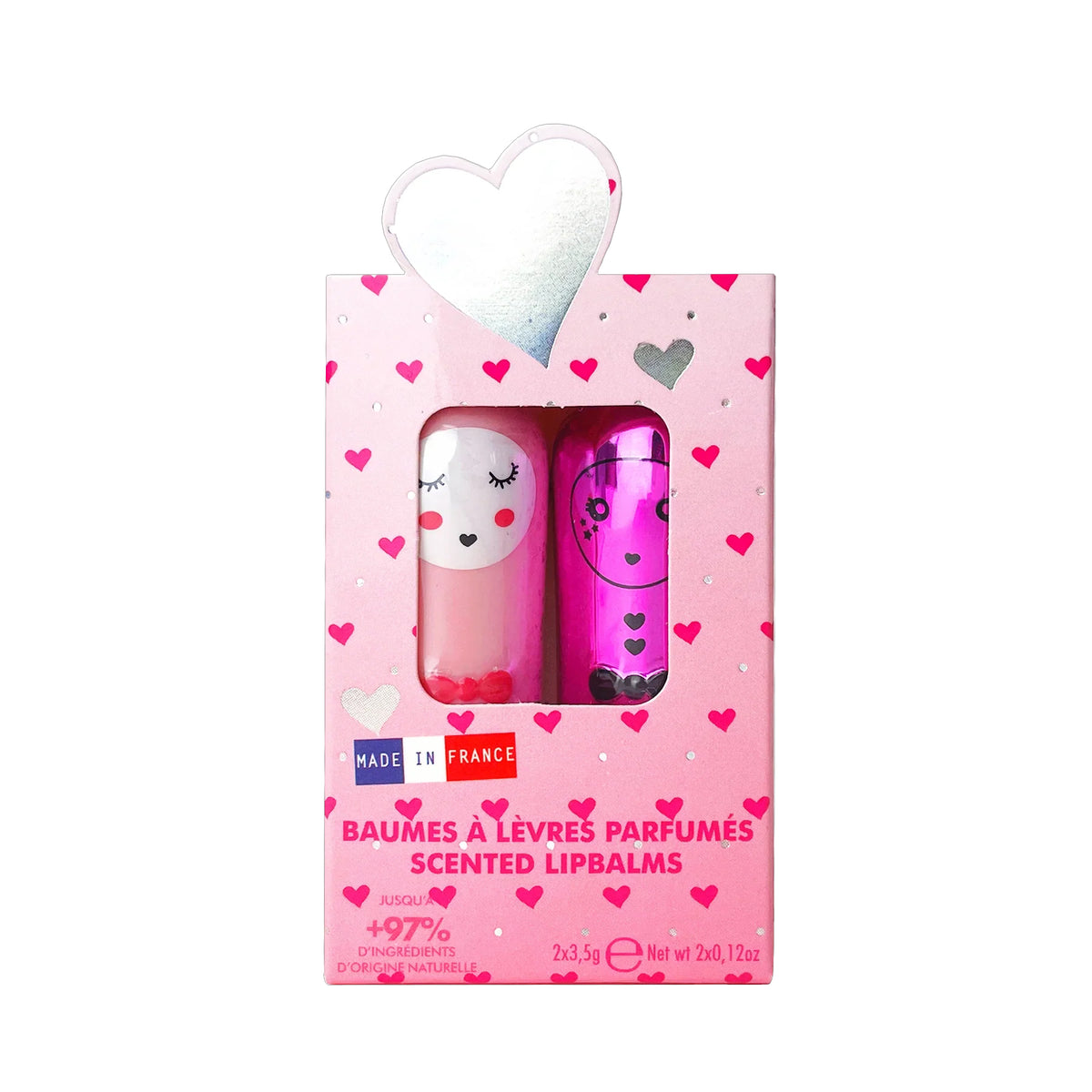 Kiss of Love Duo Lipbalms