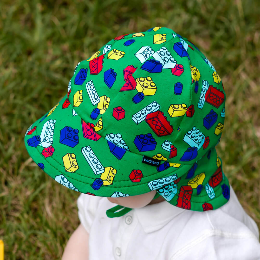 Legionnaire Flap Sun Hat (Blocks)