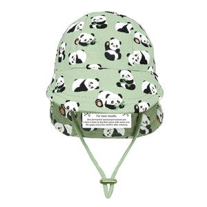 Legionnaire Flap Sun Hat (Panda)