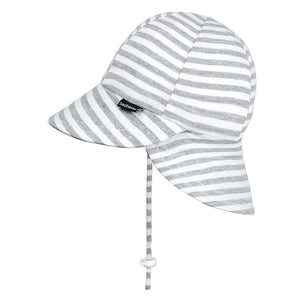 Legionnaire Flap Sun Hat (Grey Stripe)