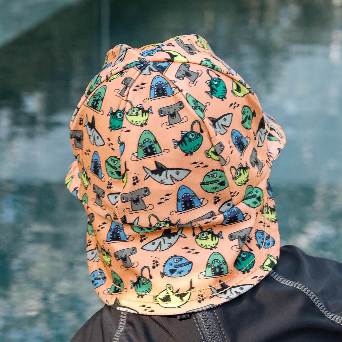 Swim Legionnaire Flap Hat (Nippers)