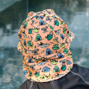 Swim Legionnaire Flap Hat (Nippers)