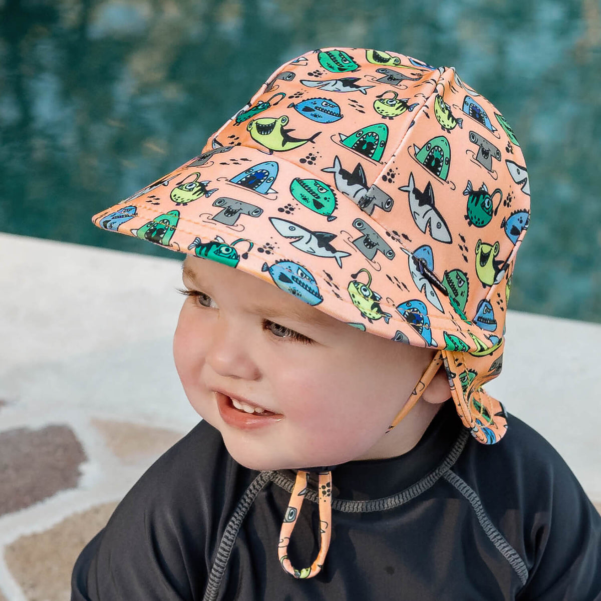 Swim Legionnaire Flap Hat (Nippers)
