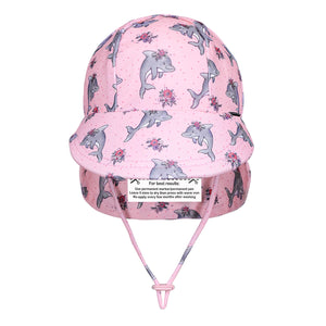 Swim Legionnaire Flap Beach Hat (Dolphin)