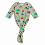 Rainbow Sleepsuit (Sage)