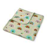Rainbow Swaddle Wrap (Sage)