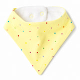 Dot Dribble Bib (Lemon)