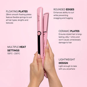 Mermade Straightener 28mm (Pink)