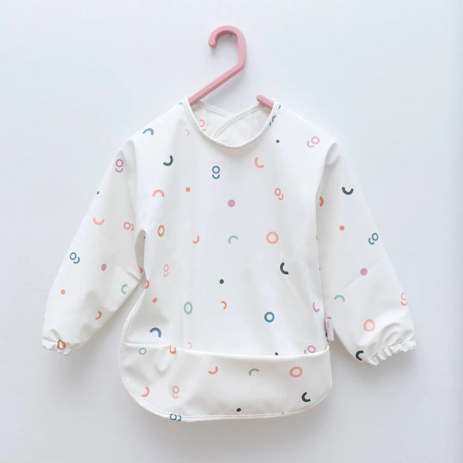 Messie Smock Bib (Tiny Arches)