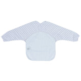 Messie Smock Bib (Lilac Stripe)