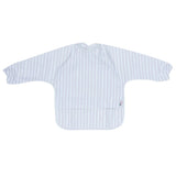 Messie Smock Bib (Lilac Stripe)