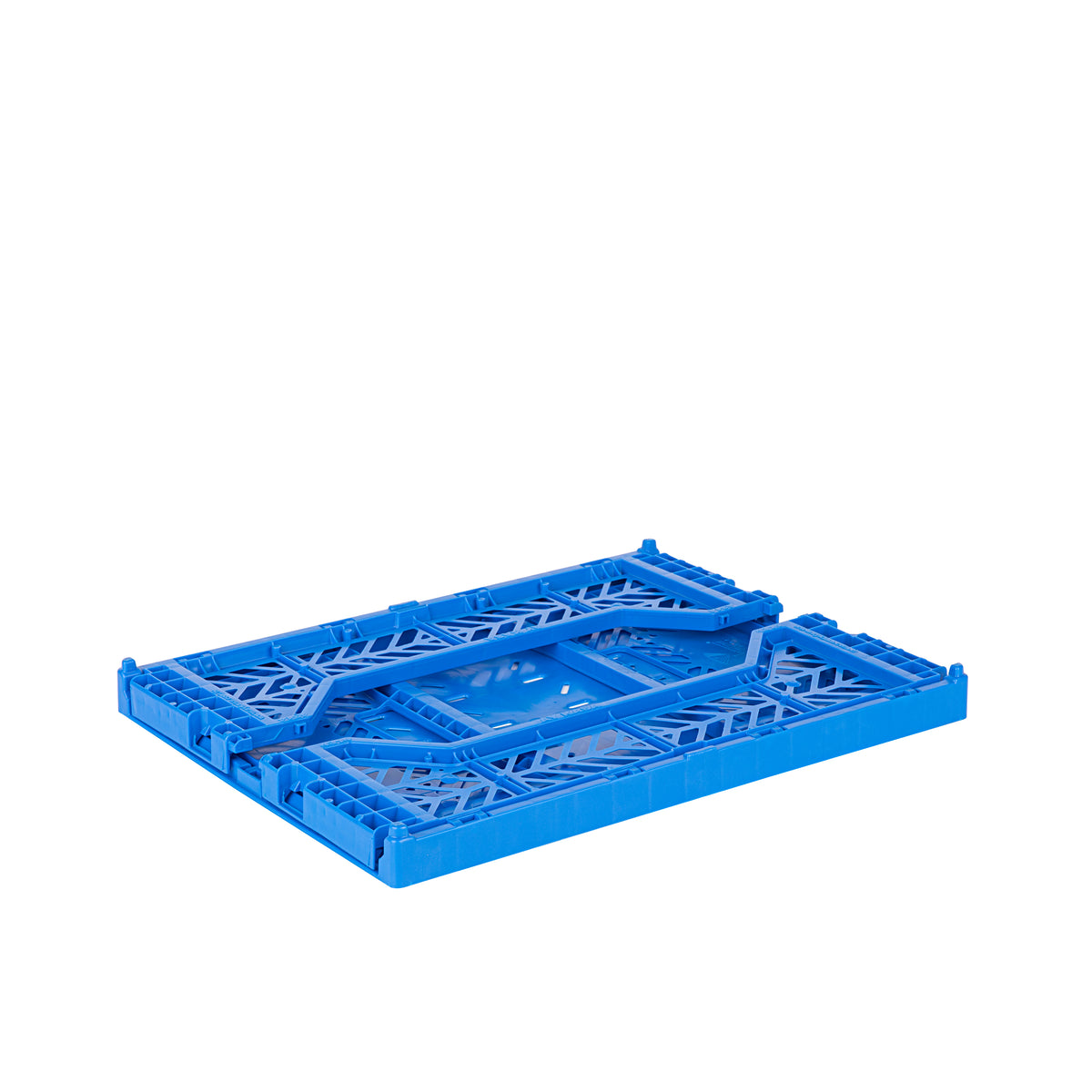 Midi Folding Crate (Blue)