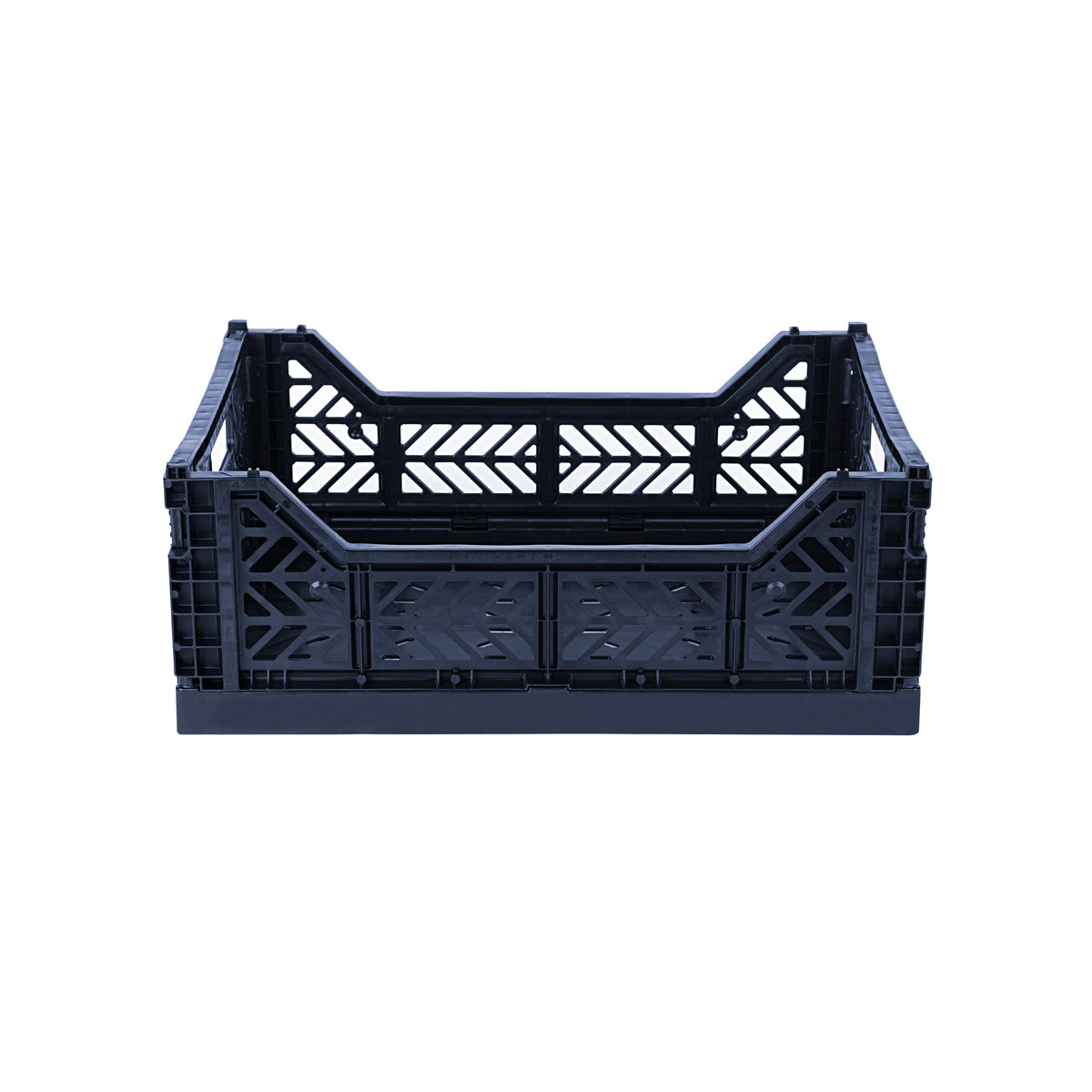 Midi Folding Crate (Navy)