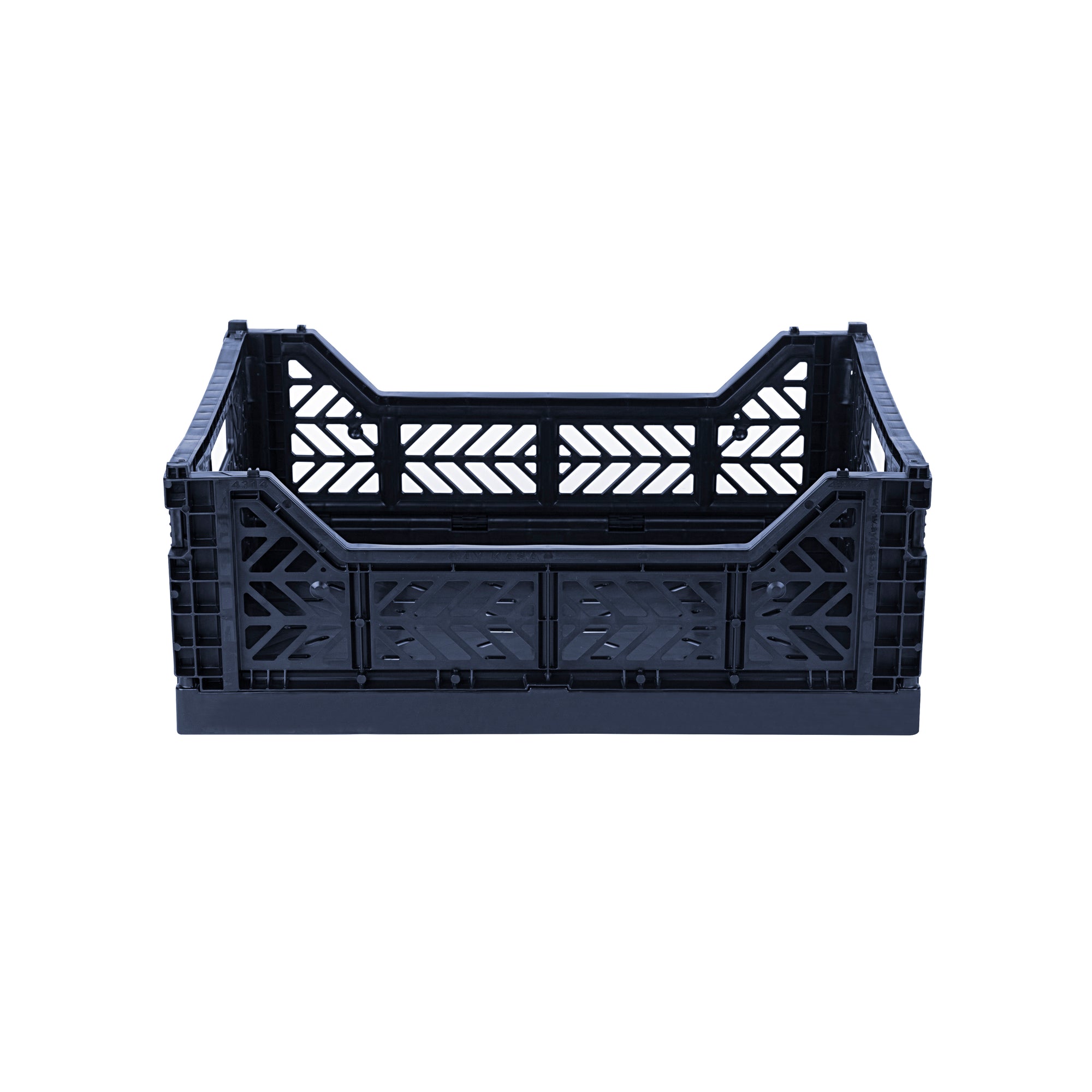 Midi Folding Crate (Navy)