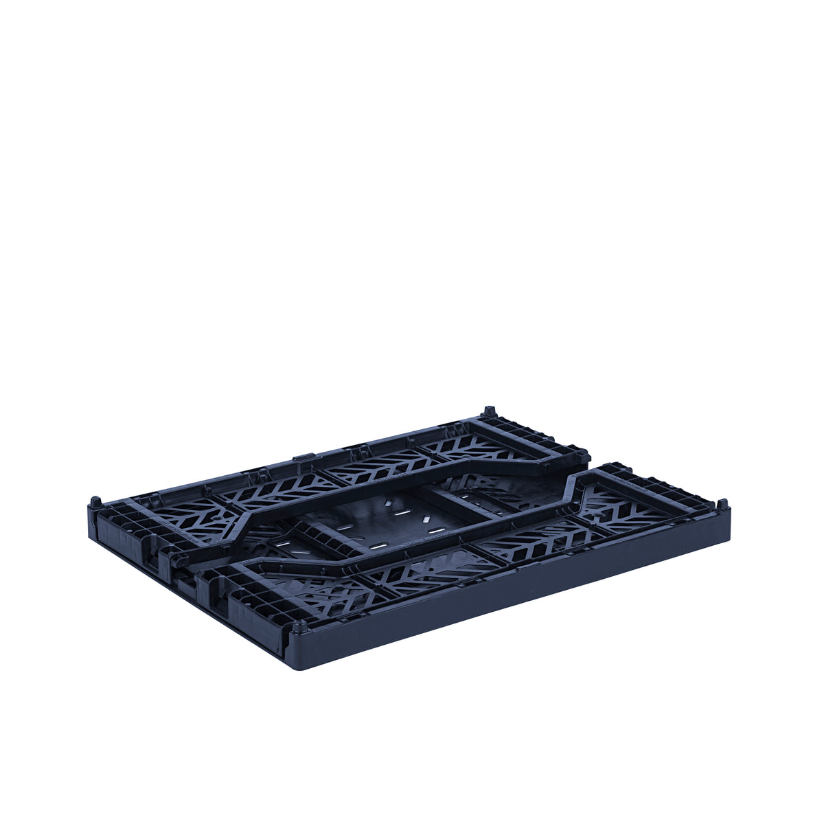 Midi Folding Crate (Navy)