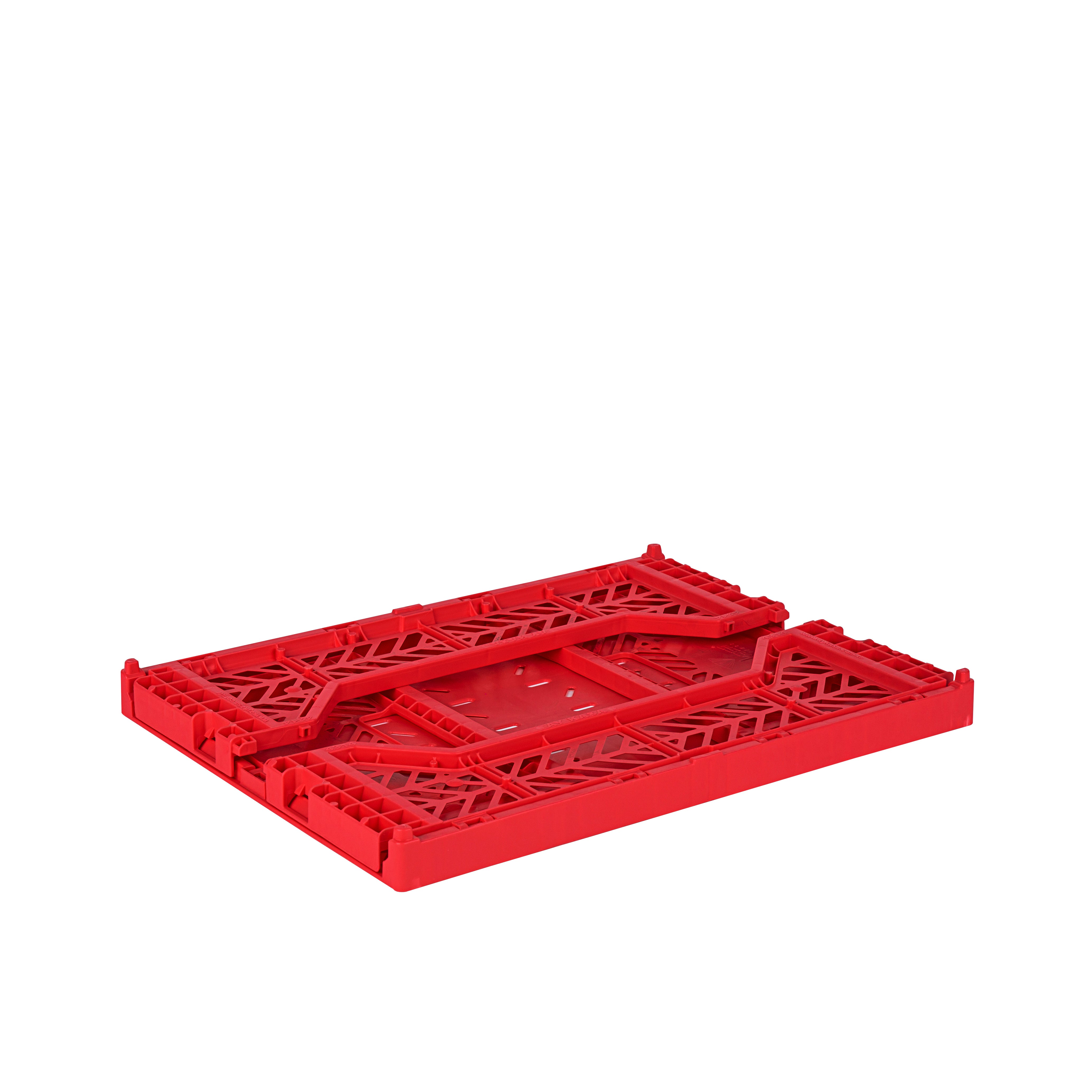 Midi Folding Crate (Red)