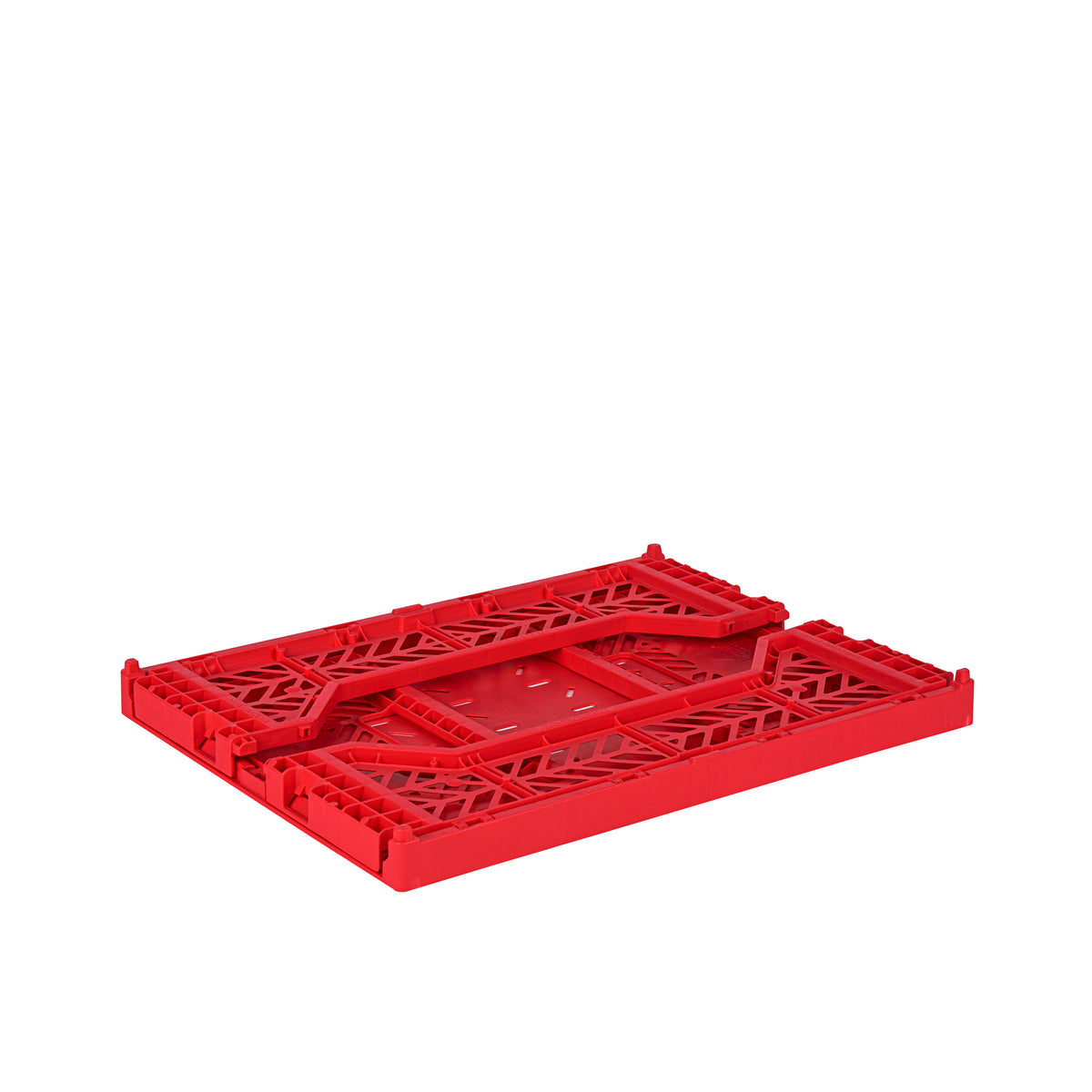 Midi Folding Crate (Red)