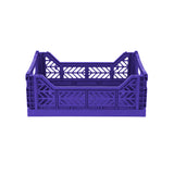 Midi Folding Crate (Sax Blue)