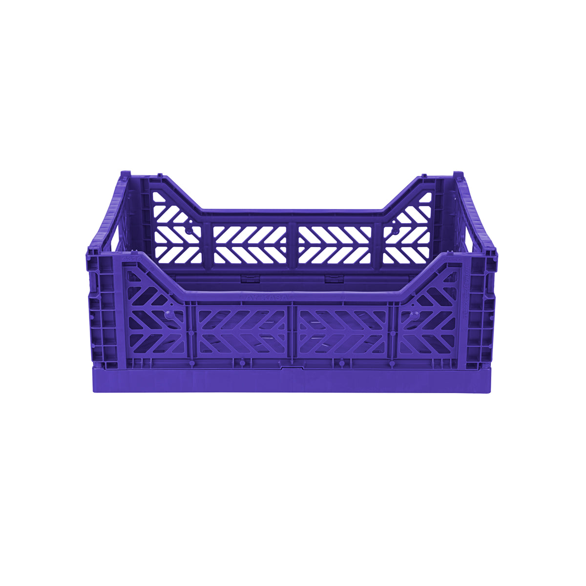 Midi Folding Crate (Sax Blue)