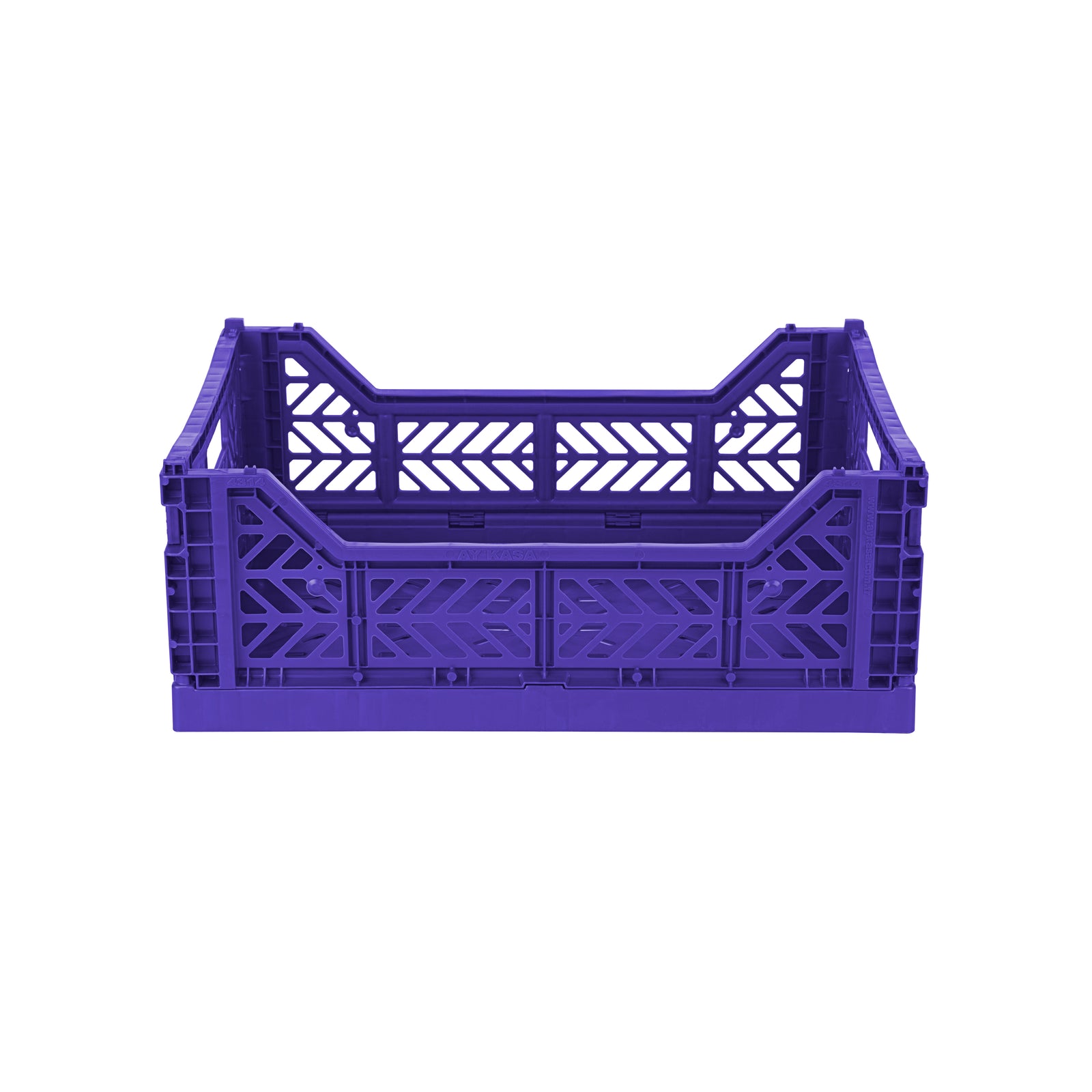 Midi Folding Crate (Sax Blue)