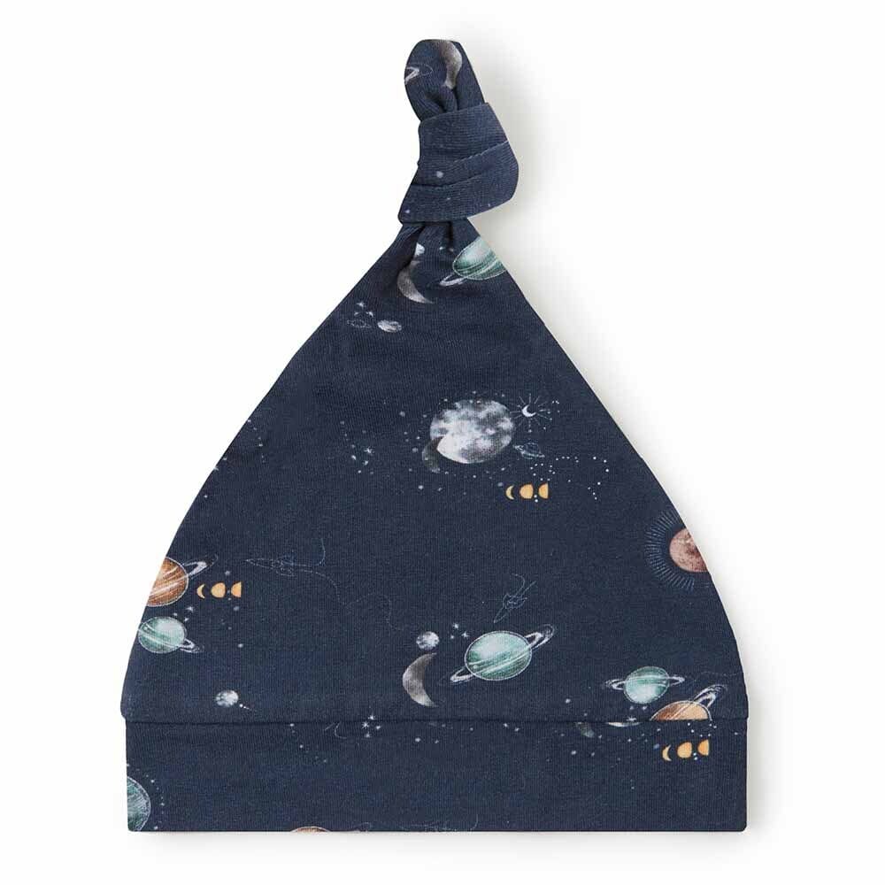 Milky Way Organic Knotted Beanie