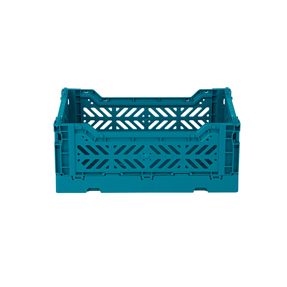 Mini Folding Crate (Peacock Green)