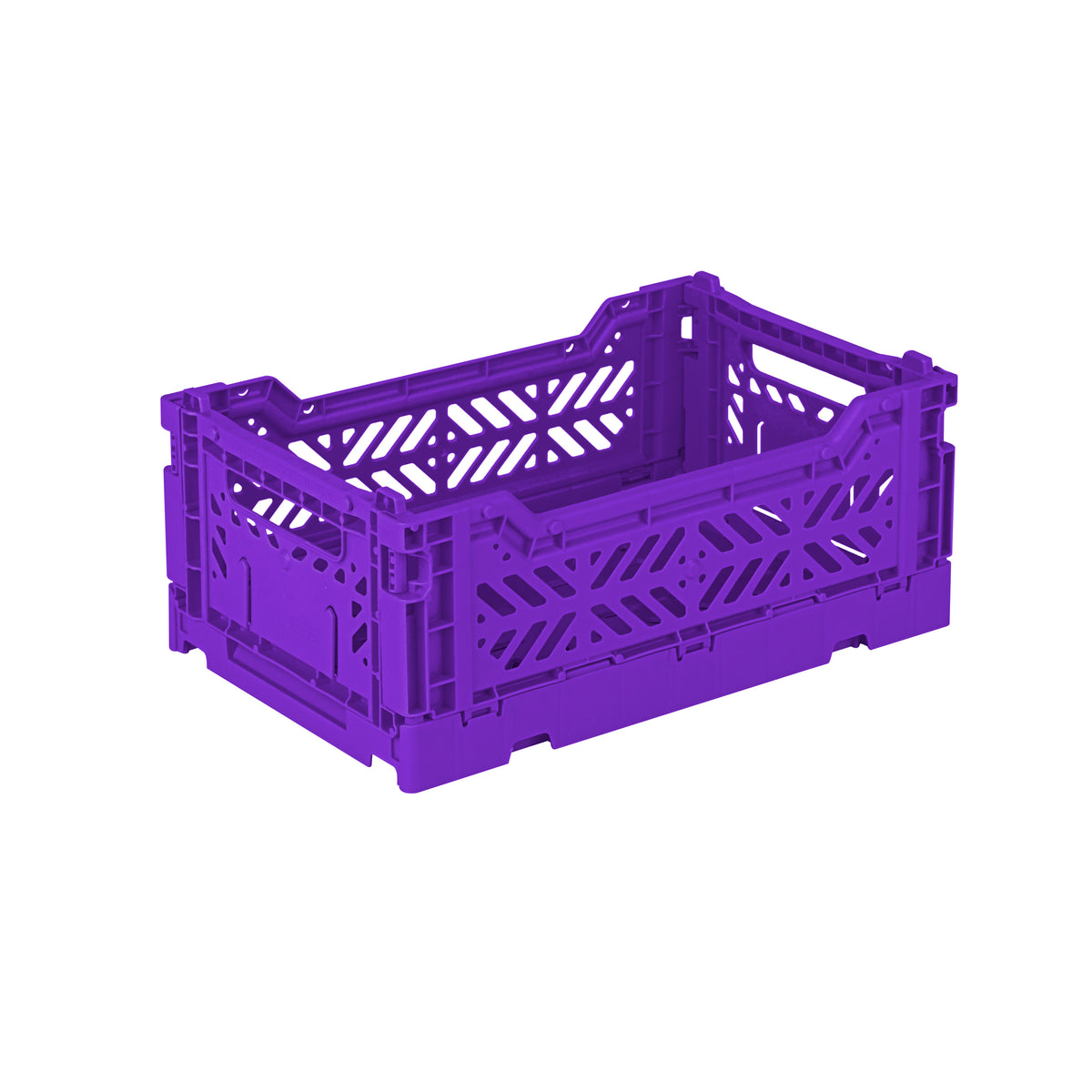 Mini Folding Crate (Violet)