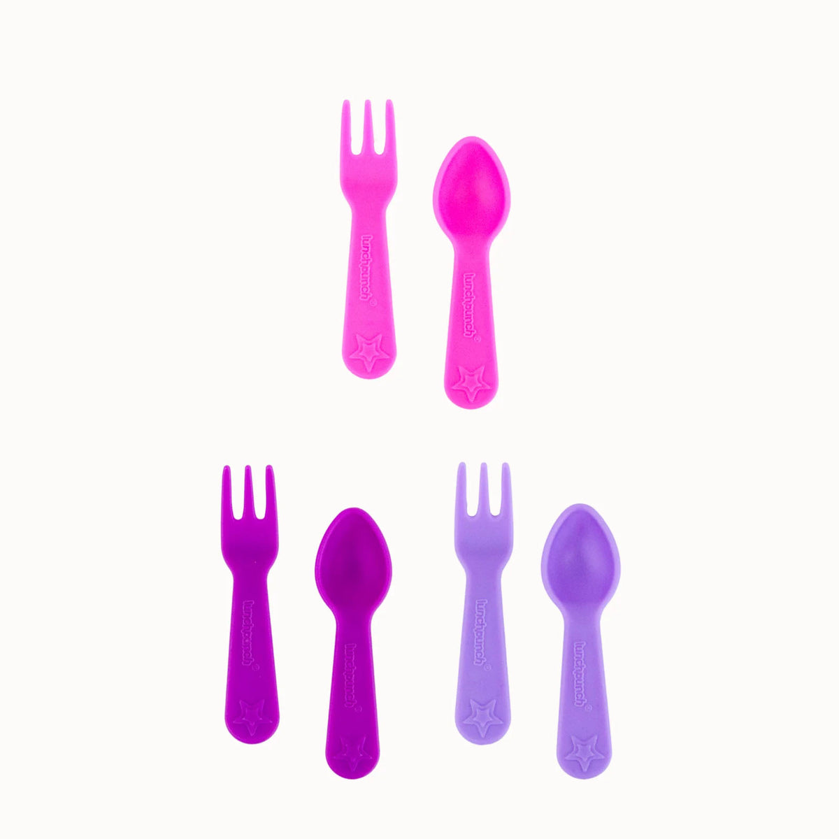 Fork And Spoon Set - Blush