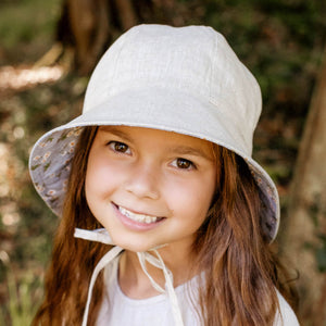 Wanderer Panelled Bucket Sun Hat (Daisy)